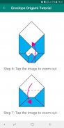 Paper Origami Envelope Step by Step screenshot 6