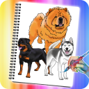 How to Draw Dogs Icon