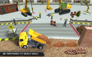 Security Wall Construction & Cargo Simulator 2018 screenshot 8