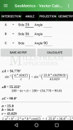 GeoMetrics - Vector Calculator screenshot 1