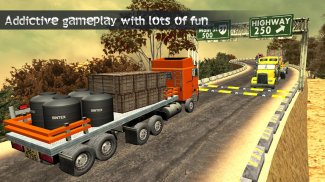 Truck Driving Uphill Simulator screenshot 4