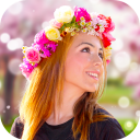 Flower Crown Photo Editor Icon