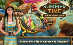 Hidden Objects Summer Time screenshot 4