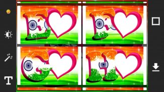 Indian Flag Letter Frames screenshot 0