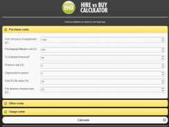 EHA - Hire vs Buy screenshot 0