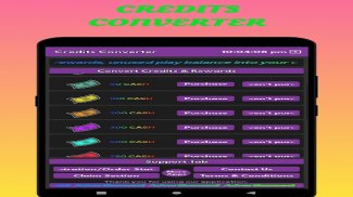 Credits Converter screenshot 11