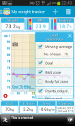 My Weight Tracker, BMI screenshot 12