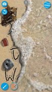सैंड ड्रा समुद्र तट स्केच Draw: सुंदर कला चित्रों screenshot 1