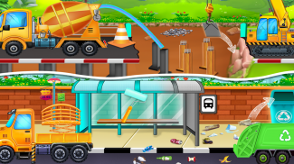 Truck wash shower Builder Game screenshot 0