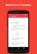 All Geometry Formulas screenshot 2