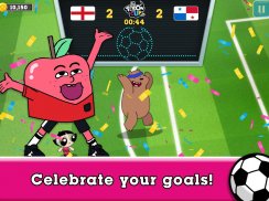 Toon Cup - Permainan Sepak Bola screenshot 1