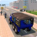 US American Police Truck Games Icon