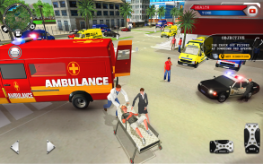 Ambulans Kurtarma Sürücüsü Simülatörü 2018 🚑 screenshot 2