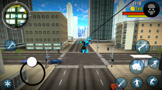 Blue Ninja : Superhero Game screenshot 0