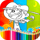 Coloring the loud house Games Icon