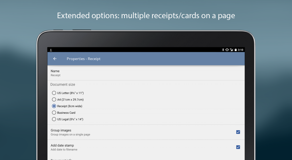 TurboScan: PDF scanner app | Download APK for Android ...