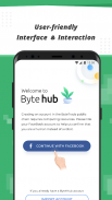 ByteHub - Multiple Cryptocurrency Wallet& Exchange screenshot 1