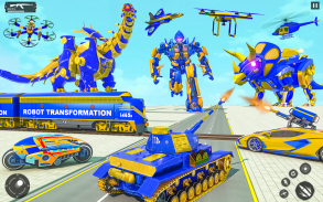 Police Dino Robot Car Games screenshot 6