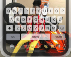 Keyboard Theme for YNW Melly screenshot 0