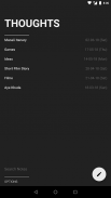 Thoughts - Minimal Note Taking screenshot 2