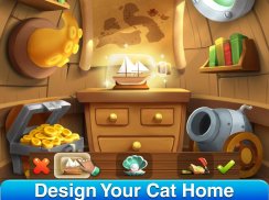 Cat Home Design: Decorate Cute Magic Kitty Mansion screenshot 4