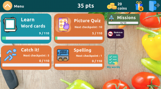 Learn Fruits Vegetables screenshot 2