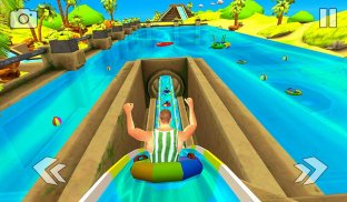 Extreme Tubing: Water Slide Downhill Racing screenshot 13