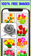 Flowers Pixel Art Coloring screenshot 2