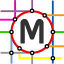 Oslo Metro Map Icon