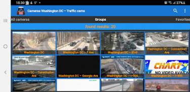 Cameras Washington DC Traffic screenshot 0