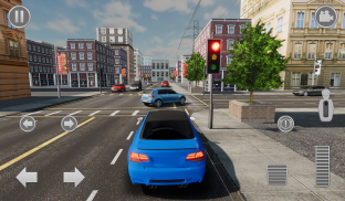 Городское автомобильное вождение screenshot 1