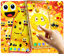 Emoji live wallpaper screenshot 0