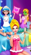 💄👧PJ Party - Princess Salon screenshot 1