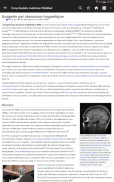 Encyclopédie médicale WikiMed screenshot 2