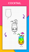 How to draw kawaii food, drinks step by step screenshot 7