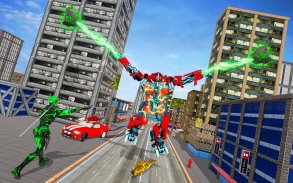 Flying Car Robot Transformation Game screenshot 9