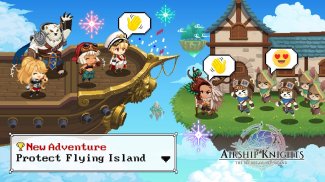 Airship Knights : Idle RPG screenshot 1