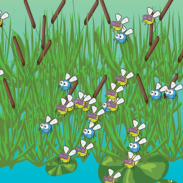 Froggy Fly Hunter screenshot 1