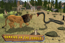 Keluarga Anaconda Snake Jungle Sim screenshot 1