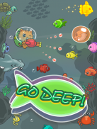 Fishing Games-Fisher Cat Saga!Go fish! Shoot game! screenshot 0