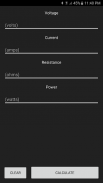 Ohms Law Calculator screenshot 0