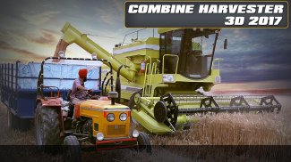 Combine Harvester 3D 2017 screenshot 0