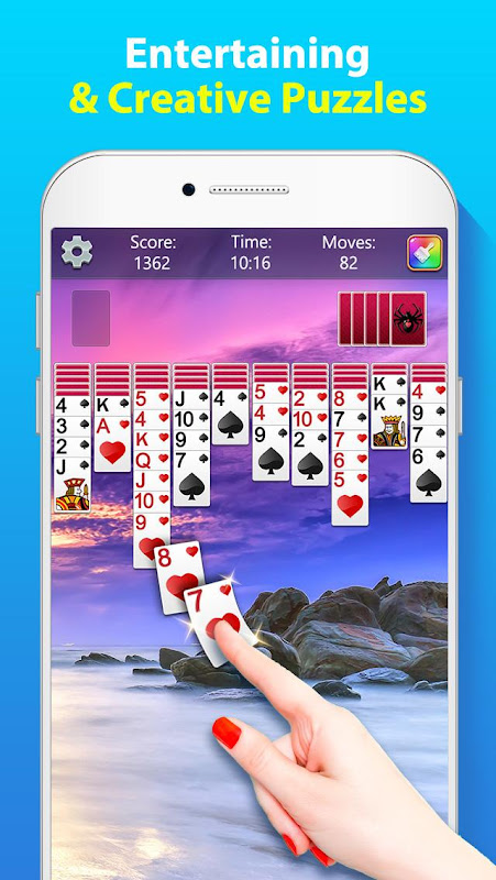 Addiction Solitaire jogo de cartas versão móvel andróide iOS apk