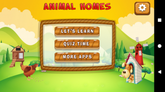 Animal Homes screenshot 1