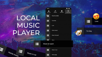 Jogador de música simples screenshot 0