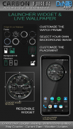 Carbon Fiber HD Watch Face screenshot 0