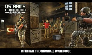 US FPS Commando Gun Games 3D screenshot 0