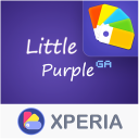 LITTLE™ XPERIA Theme | Purple - Chủ đề SONY Xperia