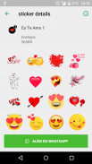 Figurinhas Eu Te Amo mi Amor WAStickerApps screenshot 5