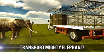 Wild Animais Transport Trem 3D screenshot 3